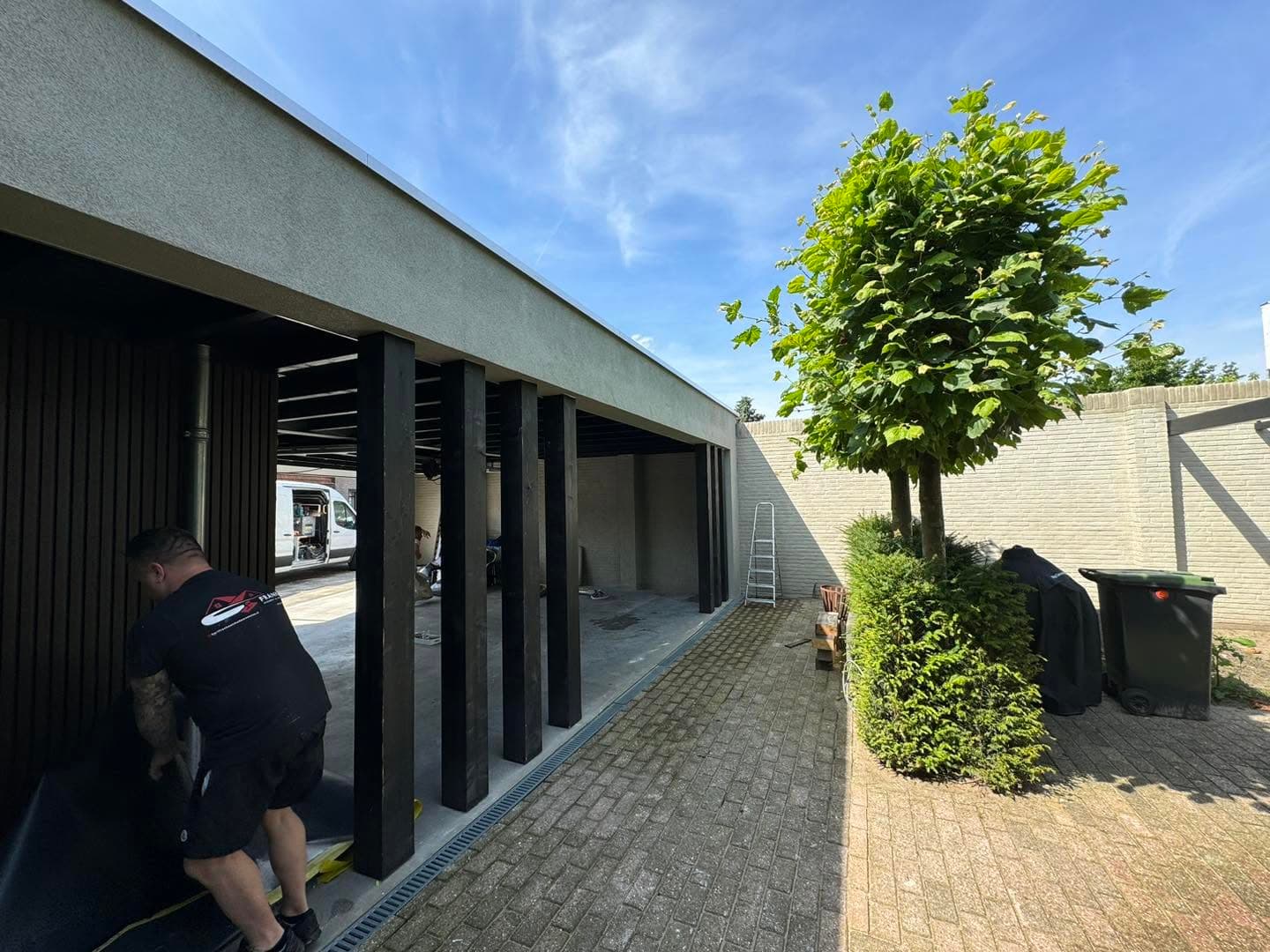 Spachtelputz afwerking slaapkamer